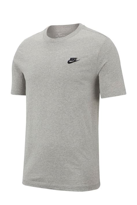 Grijs Nike T